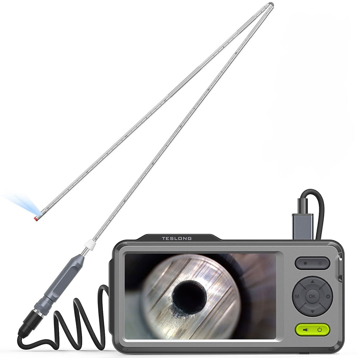 Teslong - NTG200H FOCUS AND FOLD RIFLE BORESCOPE WITH 5" HD SCREEN