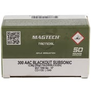 MAGTECH AMMUNITION - FIRST DEFENSE TACTICAL SUBSONIC 300 AAC BLACKOUT FMJ RIFLE AMMO