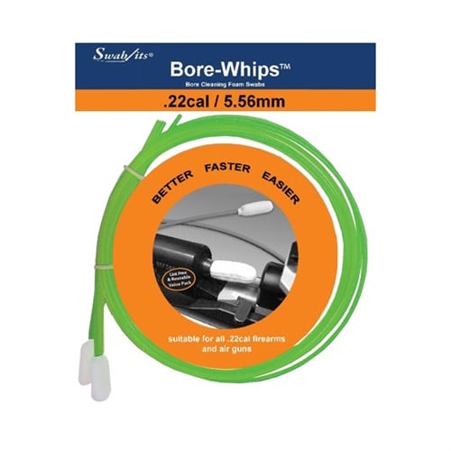 SWAB-ITS BY SUPERBRUSH - BORE-WHIPS BY SWAB-ITS - .22 CAL