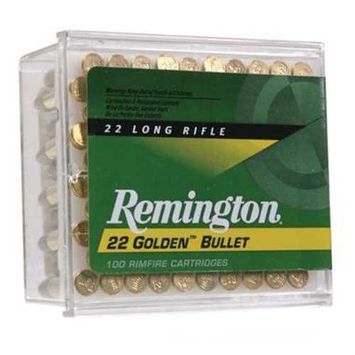 REMINGTON - GOLDEN BULLET AMMO 22 LONG RIFLE 40GR CPRN