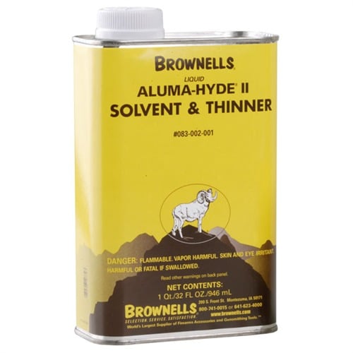 BROWNELLS - LIQUID ALUMA-HYDE II SOLVENT / THINNER