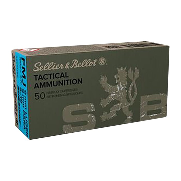 SELLIER &amp; BELLOT - TACTICAL AMMUNITION 9MM LUGER AMMO