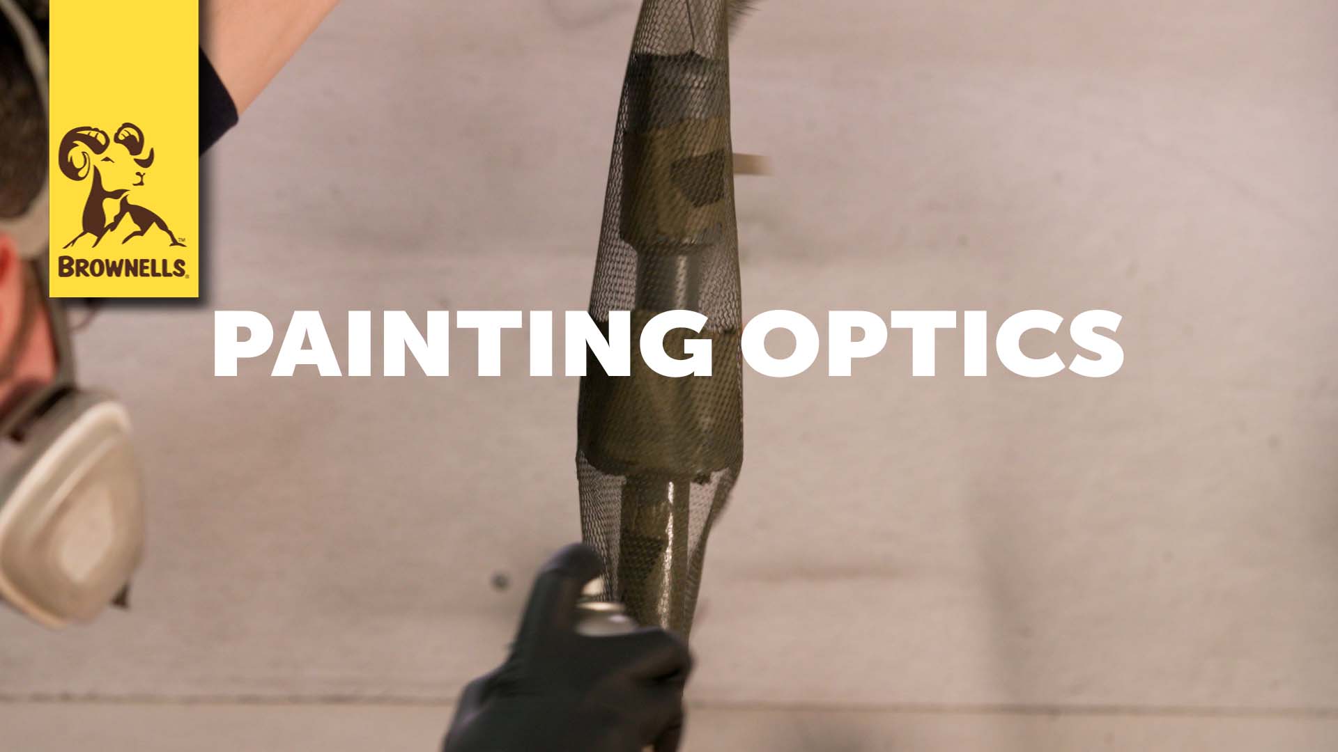 0183-23 How to Paint Your Firearm - Painting Optics_Thumb