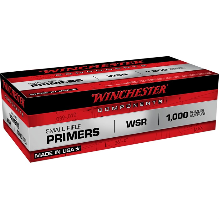 Winchester Small Rifle Primers - 1000