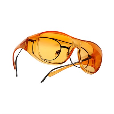 Live Eyewear Inc Overx Large Shooting Glasses Orange Overx Shooting Glasses Orange