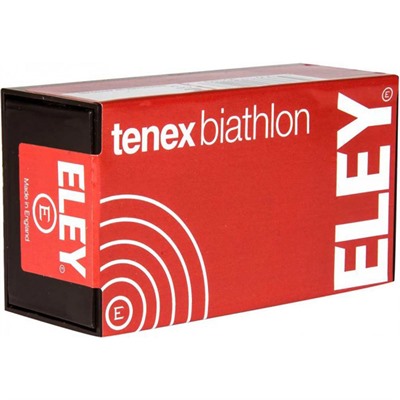 Eley Americas Tenex Biathlon 22 Long Rifle 40gr Flat Nose 22 Long Rifle 40gr Lead Flat Nose 50 Box