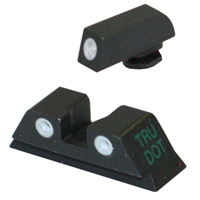 Meprolight Tru Dot Tritium Night Sight Sets For Glock Sight Set Fixed Green Green Glock 17
