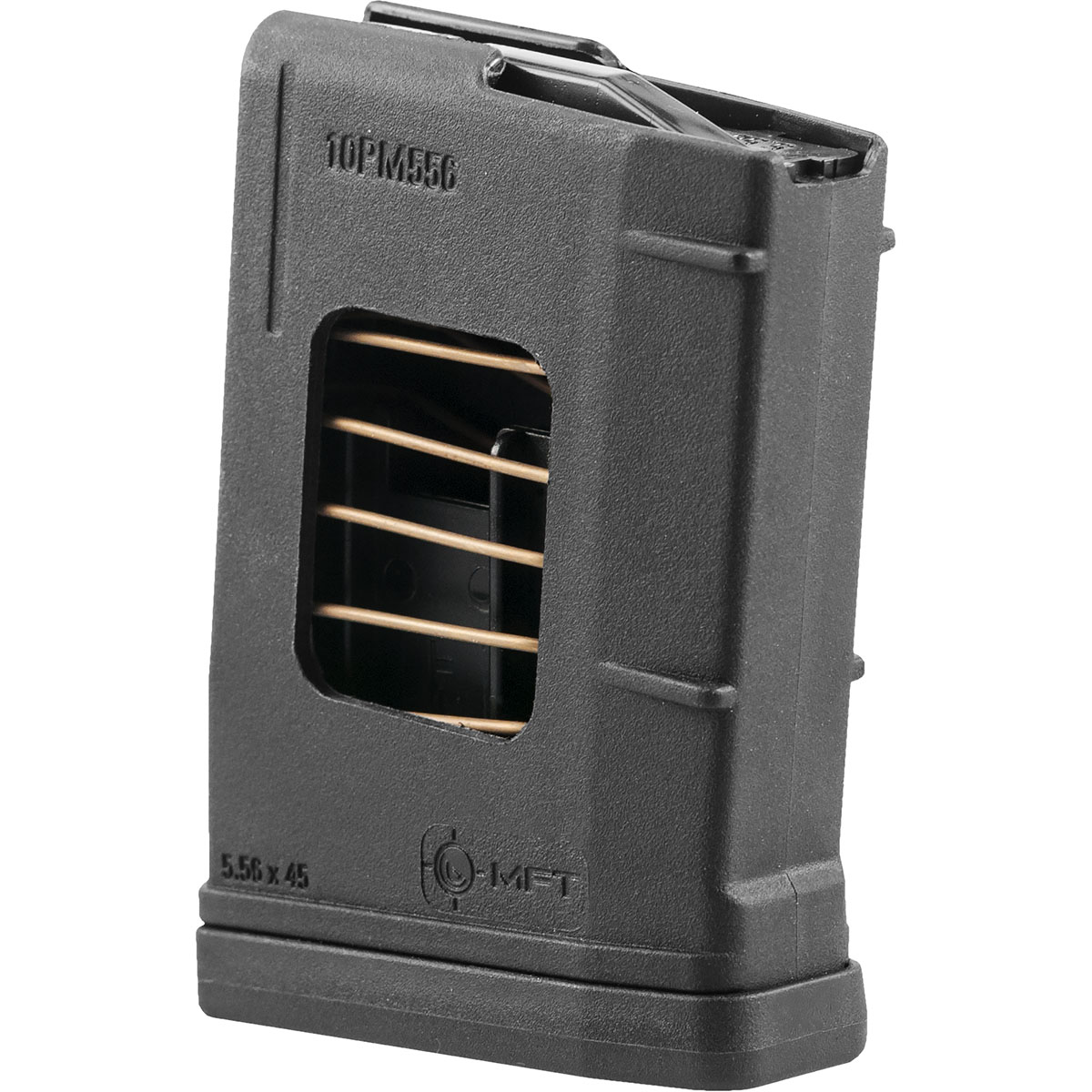 MISSION FIRST TACTICAL, LLC - 5.56X45 NATO 5 ROUND PINNED MAGAZINE W/10RD BODY FOR AR-15