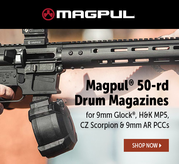 Magpul, 9 mm Luger, 50-Round Magazines