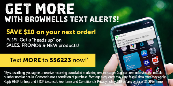 Get more with Brownells Text Alerts