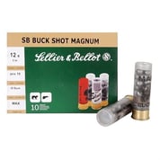 SELLIER & BELLOT - 12 GAUGE 3" 1-7/8OZ #00 BUCKSHOT AMMO