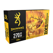 BROWNING AMMUNITION - BXS POLYMER TIPPED 270 WINCHESTER AMMO
