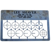 LEE SHAVER - POST & APERTURE CARD, LYMAN 17A