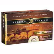 FEDERAL - GOLD MEDAL BERGER AMMO 223 REMINGTON 73GR BERGER BOATTAIL TARGET