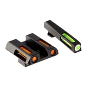 HIVIZ - LITEWAVE H3 TRITIUM ORANGE RING FS W/ GREEN & ORANGE LITEPIPES
