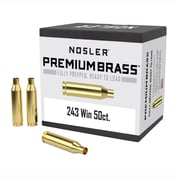 NOSLER, INC. - 243 WINCHESTER PREMIUM BRASS