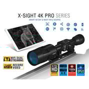 ATN - X-SIGHT 4K PRO 5-20X SMART DAY/NIGHT RIFLE SCOPE