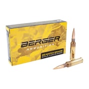 BERGER BULLETS - MATCH GRADE TACTICAL 6.5MM CREEDMOOR RIFLE AMMO