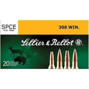 SELLIER & BELLOT - 308 WINCHESTER 180GR SPCE AMMO