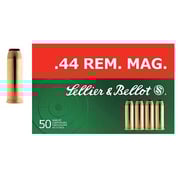 SELLIER & BELLOT - HANDGUN 44 REMINGTON MAGNUM AMMO