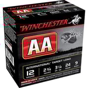 WINCHESTER - AA INTERNATIONAL 12 GAUGE 2-3/4" #9 SHOT SHOTGUN AMMO