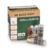 SELLIER & BELLOT - 12 GAUGE 2-3/4" 1-1/8OZ #00 AMMO