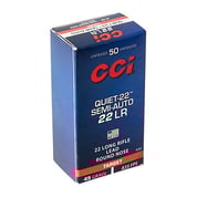 CCI - CCI Ammo 22 LR 45gr LRN Quiet 22 50bx