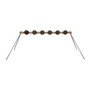 CHALLENGE TARGETS - PRACTICE PLATE RACK WITH 8" PLATES & CONDUIT LEGS