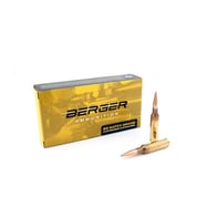 BERGER BULLETS - MATCH GRADE TARGET 6.5MM CREEDMOOR RIFLE AMMO
