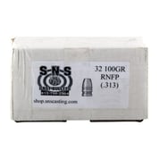 SNS CAST BULLETS - .32 CALIBER CAST PISTOL BULLETS
