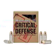 HORNADY - CRITICAL DEFENSE 30 SUPER CARRY HANDGUN AMMO