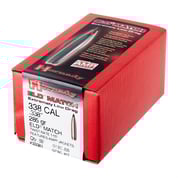 HORNADY - ELD® MATCH 338 CALIBER (0.338") POLYMER TIP BOAT TAIL BULLETS