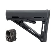 BROWNELLS BUNDLES - AR-15 MOE STOCK COLLAPSIBLE MIL-SPEC W/ FOLDING STOCK ADAPTER