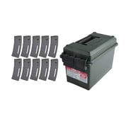 BROWNELLS BUNDLES - AR-15 30RD X10 PMAG GEN M2 MOE WINDOW + AMMO CAN 223/5.56