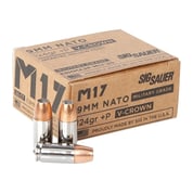 SIG SAUER, INC. - MILITARY GRADE M17 9MM LUGER +P AMMO