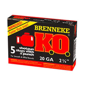 BRENNEKE USA - K.O. AMMO 20 GAUGE 2-3/4" 3/4 OZ SLUG
