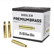 NOSLER, INC. - 25-06 REMINGTON PREMIUM BRASS