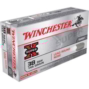 WINCHESTER - SUPER-X 38 S&W HANDGUN AMMO