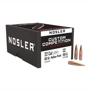 NOSLER, INC. - CUSTOM COMPETITION 22 CALIBER (0.224") HPBT RIFLE BULLETS