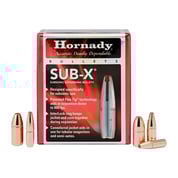 HORNADY - SUB-X® 35 CALIBER (0.357") POLYMER TIPPED RIFLE BULLETS