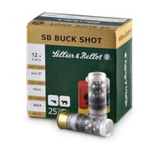 SELLIER & BELLOT - 12 GAUGE 2-3/4" 1-1/4OZ #00 AMMO