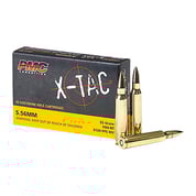 PMC AMMUNITION, INC. - X-TAC 5.56 NATO FULL METAL JACKET RIFLE AMMO