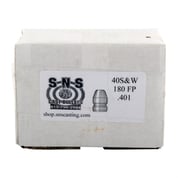 SNS CAST BULLETS - .40 CALIBER CAST PISTOL BULLETS