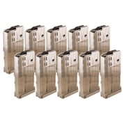 LANCER SYSTEMS - AR 308 L7AWM TRANSLUCENT DARK EARTH 20-RD MAGAZINES