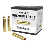 NOSLER, INC. - 300 WINCHESTER MAGNUM PREMIUM BRASS