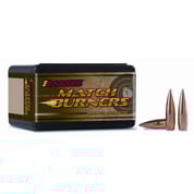 BARNES BULLETS - MATCH BURNER 30 CAL(0.308") HOLLOW POINT BOAT TAIL RIFLE BULLETS