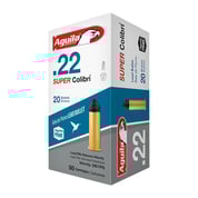 AGUILA - SUPER COLIBRI LEAD SOLID POINT 22LR AMMO