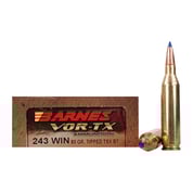 BARNES BULLETS - BARNES VOR-TX 243 WINCHESTER AMMO