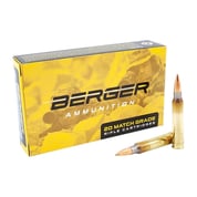 BERGER BULLETS - MATCH GRADE TACTICAL 223 REMINGTON RIFLE AMMO