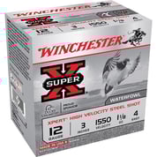 WINCHESTER - XPERT WATERFOWL 12 GAUGE 3" #4 SHOT SHOTGUN AMMO